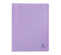 Protège-documents en polypropylène semi rigide Chromaline Pastel 80 vues - A4 - Mauve