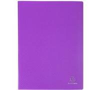 Protège-documents en polypropylène 5/10e OPAK pochettes Cristal 80 vues - A4 - Violet