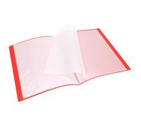 Protège-documents A4 - WAYTEX 931402 - 40 vues (20 pochettes) - polypropylène souple - rouge