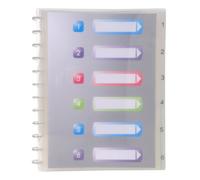 Protège-documents amovible Exacompta Crystal polypropylène A4 30 pochettes - 60 vues