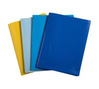 Protège-documents Bee Blue Exacompta polypropylène A4 30 pochettes - 60 vues couleurs assorties