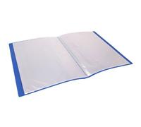 Protège Documents Bleu Prémium 80 Vues 40 Pochettes