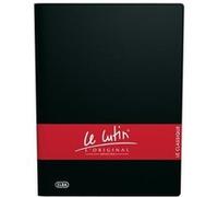 Oxford - Protège-documents Le Lutin Classique PVC opaque A4 50 pochettes (100 vues) noir