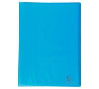 Protège-documents en polypropylène semi rigide Chromaline 80 vues - A4 - Turquoise