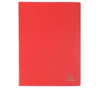 Protège-documents en polypropylène souple OPAK 200 vues - A4 - Rouge