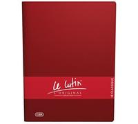 Oxford Protège-documents Le Lutin L'Original A4 60 vues (30 pochettes) Couverture PVC Rouge cerise