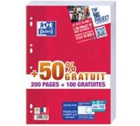 Oxford Protège-documents Memphis A4 – 200 vues (100 pochettes) Couverture polypro Noir