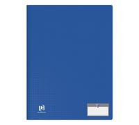 Protège-documents Oxford Memphis A4 40 vues / 20 pochettes couverture polypro bleu