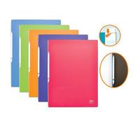 Protège-documents Oxford Stand'Up A4 100 vues / 50 pochettes couverture polypro translucide coloris assortis