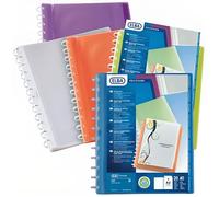 Protège-documents personnalisable variozip 40 vues - VARIO-ZIPP - Assortiment de couleurs - Polypropylène