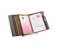 Protège-documents pivotant Tarifold PVC A4 couleurs assorties - 40 pochettes