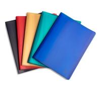 Protège-documents PP recyclé semi-rigide 60 vues Opak - Couleurs assorties