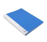 Waytex Protège-documents 931336B A4 – 160 vues (80 pochettes) Polypropylène opaque Premium Bleu