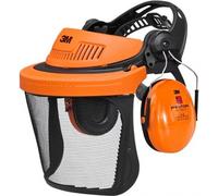 3M Combinaison de protection faciale et auditive G5V5CH51 Visière réticulée PA EN 1731 Quantité:1