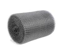 Protège-gouttière en Acier Inoxydable 304, Rouleau Argenté Anti-feuilles | Maille UV Stable, Montage sans Outil, pour Toitures Résidentielles, Réduit les Nettoyages et Débordements