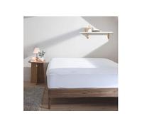 Protège matelas 100% coton anti-acariens 120x200 - SOMEO - Blanc - Someo
