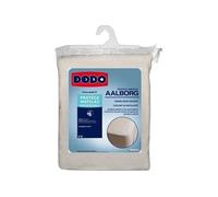 DODO Protège-matelas Aalborg matelassé et imperméable 160 x 200 cm Blanc