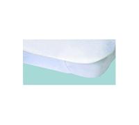 Protege-matelas Alese impermÃ able Elasretane Ã ponge bouclette 100% coton 140x190 cm blanc