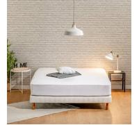 Bleu Calin Protège-Matelas L'Imperméable éponge - Anti-tâches - Forme Drap Housse Bonnet 25cm - 140x190cm
