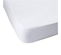 Protège matelas anti-acariens imperméable molleton 100% coton 2x70x200 Blanc, Blanc G