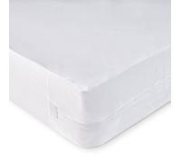 Protège-matelas Anti-punaises de lit 100x190 cm Housse intégrale imperméable et respirante pour matelas jusqu'à 30cm - BLEU CALIN