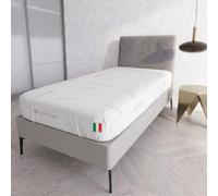 Protège-Matelas avec Traitement THERMOCONTROL Une Place et demie 120 x 200 cm - Made in Italy - Protège-Matelas avec élastique Tout Autour - Lavable