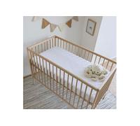 Protège matelas bébé 100% coton anti-acariens 60x120 -