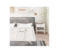 Vidaxl Protège-Matelas Blanc 160x220 Cm