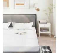 vidaXL Protège-matelas blanc 180 x 200 cm