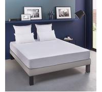 Protège matelas Bultex coton doux - bonnet extensible 20 à 30 cm 140x190