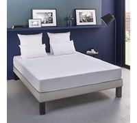 Protège matelas coton doux - bonnet extensible 20 à 30 cm 180x200