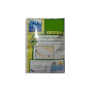 Protège matelas chausson pour lit relaxation coton anti-acariens greenfirst carl 160x200