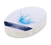 Protege Matelas imperméable 33x72 cm - Housse Protection Anti acariens Matelas Couvre et protège-Matelas Lavable alèse pour lit d'enfant ou protège surmatelas 33 x 72