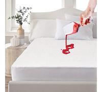 Protege Matelas Impermeable 70x160cm Hauteur 30cm Drap Housse Hypoallergenique, Hautement Respirant,Anti-Retrecissement,Nouvelle Generation Protection Contre Acarien et Bacterien Blanc