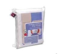 Protège matelas imperméable ANTONY 140x200 cm bonnet 40 cm coton