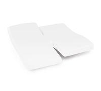 Protège matelas imperméable ARNON 2x90x190 cm lit articulé TPR bonnet 23 cm molleton 100% coton contrecollé polyuréthane