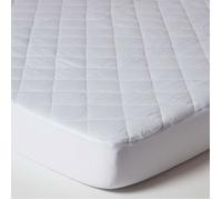 Protège-matelas imperméable et matelassé - HOMESCAPES - 90x200 cm - Hypoallergénique - Lavable