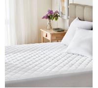 Protège-matelas imperméable - PIKOLIN HOME - 140x196 cm - Aloe Vera - Imperméable - Respirant - Jusqu'à 32 cm - Blanc