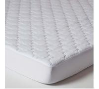 Protège-matelas luxueux - HOMESCAPES - 160x200 cm - Matelassé - Anti-acarien - Hypoallergénique