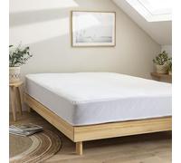 Protège Matelas Molleton 100% Coton Bio - Bonnet 27 cm 160x200
