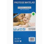 Protège Matelas - Noname - 140x190+25 Cm - Imperméable - Anti Allergique - Ultra Résistant Multicolore