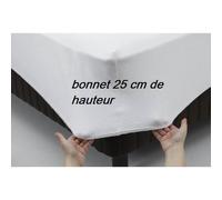 Protège-matelas - Noname - 90x190 cm - Imperméable - Polyester/Coton - Bonnet 25 cm