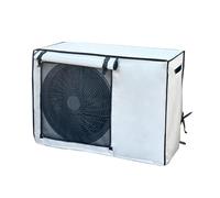 Protege Moteur Clim, Housse Pompe A Chaleur, avec Boucle Fixe, Tissu Oxford, Protection Solaire, Imperméable et Résistante à la Neige(96x40x70cm/37.8x15.7x27.5in)