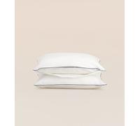 Protège oreiller 50x70 cm -100% coton - Hypoallergénique et respirant - Fait en France - Tediber