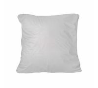Protège Oreiller Duo en Jersey Tencel Uni, 65cm x 65cm Taille, Argent