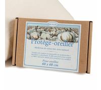Protège-oreiller en molleton bio - 60 x
