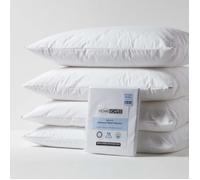 Protège-oreiller imperméable - HOMESCAPES - 50 x 75 cm - Lot de 4 - Hypoallergénique - Certifié Oeko-Tex - Lavable en machine