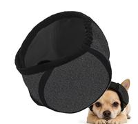 Protège-oreilles pour chiens avec bandeau d'annulation | Auditives canines pour bouledogue français Chihuahua en hiver Noël