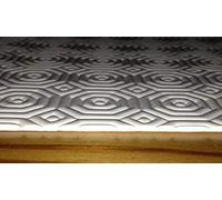 protège-table ovale Taille au choix (seulement ovale) TAPIS PAD DE TABLE molton - blanc, 140 x 300 cm oval