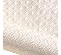 Protège table rectangulaire bulgomme Blanc 105x180 cm